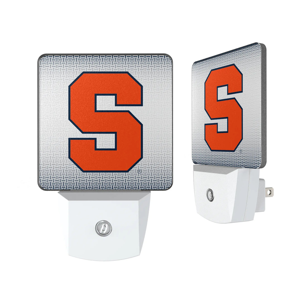 Syracuse University Orange Linen Night Light 2-Pack