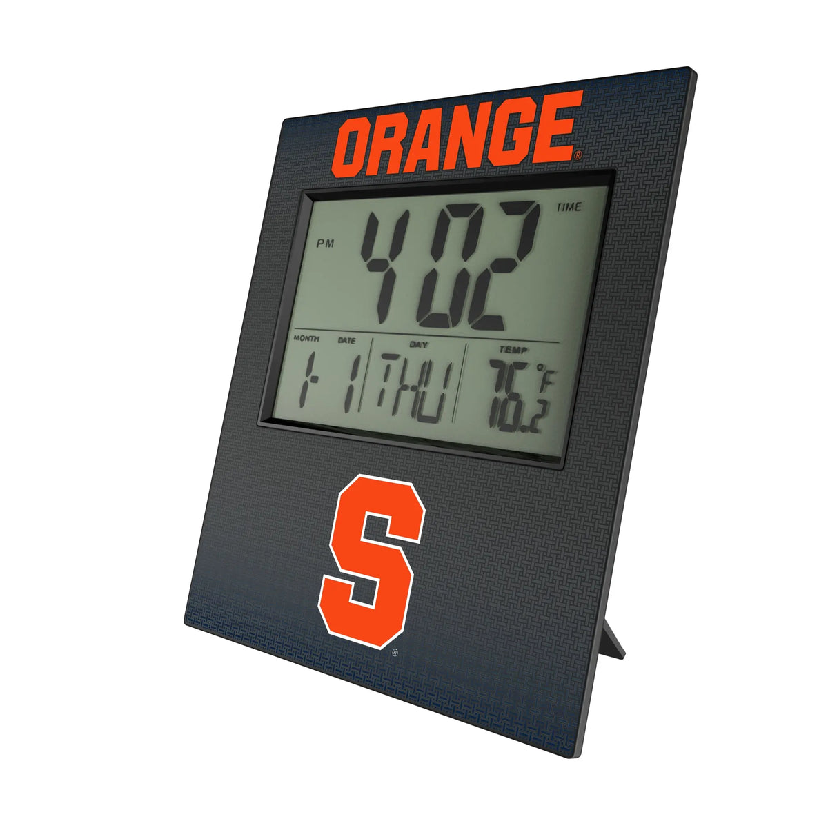 Syracuse University Orange Linen Wall Clock