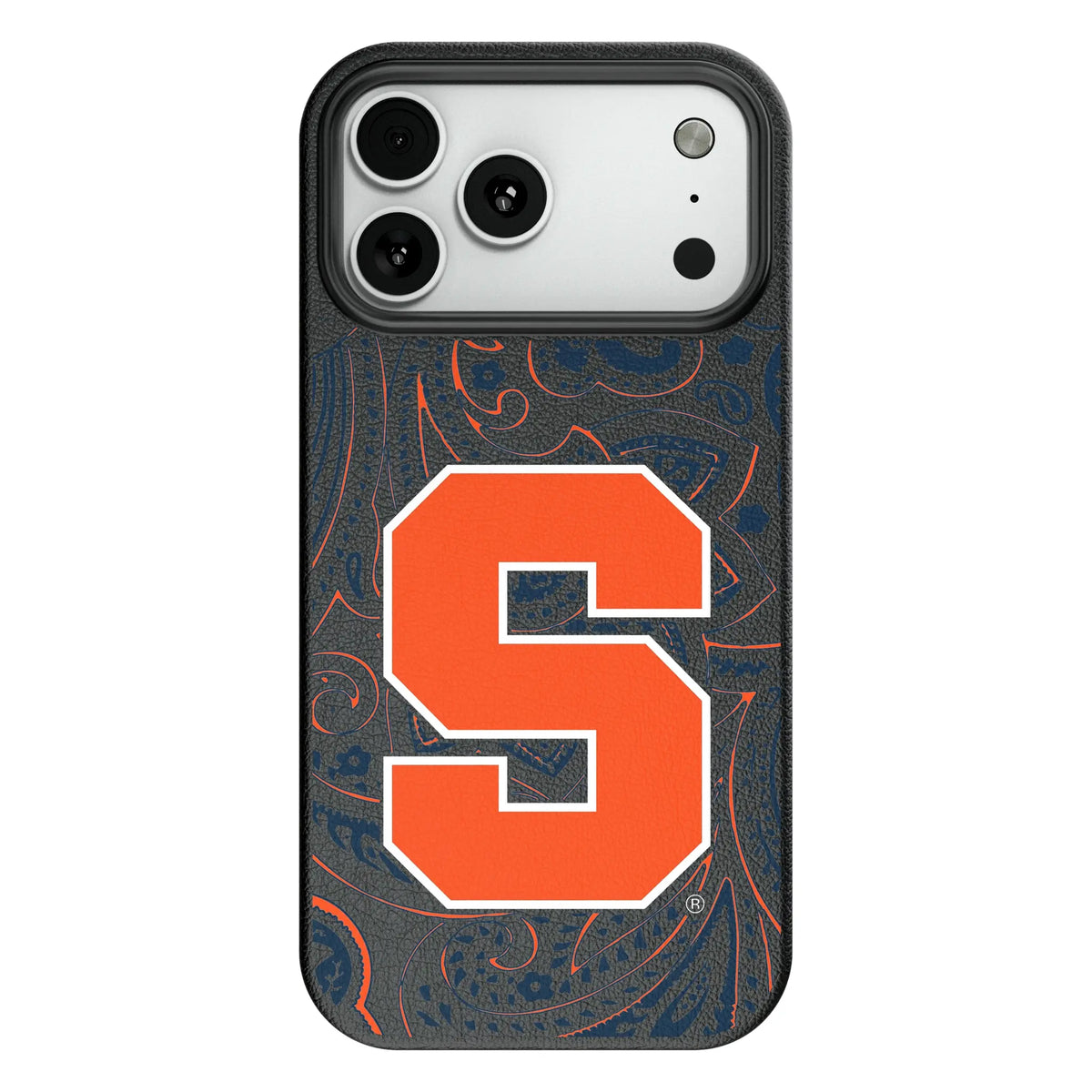 Syracuse University Orange Paisley MagSafe Compatible Phone Case for Apple iPhone