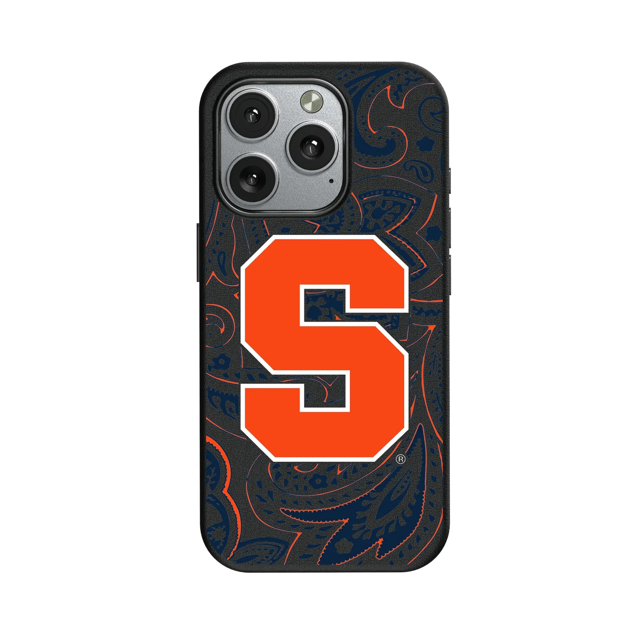 Syracuse University Orange Paisley iPhone MagSafe Compatible Phone Case for Apple iPhone