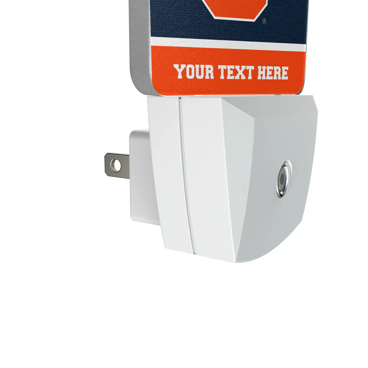Syracuse University Orange Personalized Endzone Solid Night Light 2-Pack - Detail