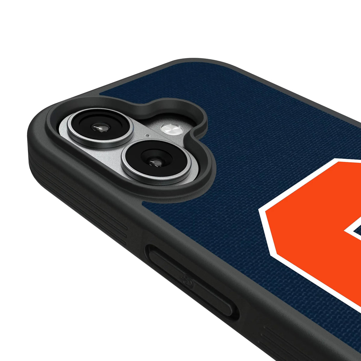 Syracuse University Orange Solid iPhone Bump Phone Case for Apple iPhone - Detail#Device_iPhone 17