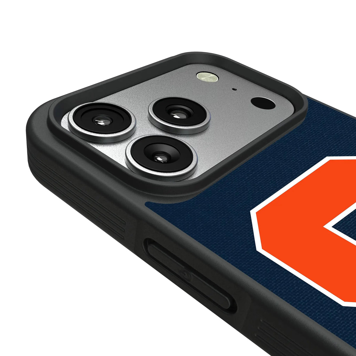 Syracuse University Orange Solid iPhone Bump Phone Case for Apple iPhone - Detail#Device_iPhone 17 Pro