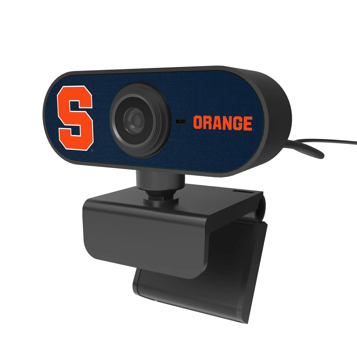 Syracuse University Orange Solid Webcam - Isometric View