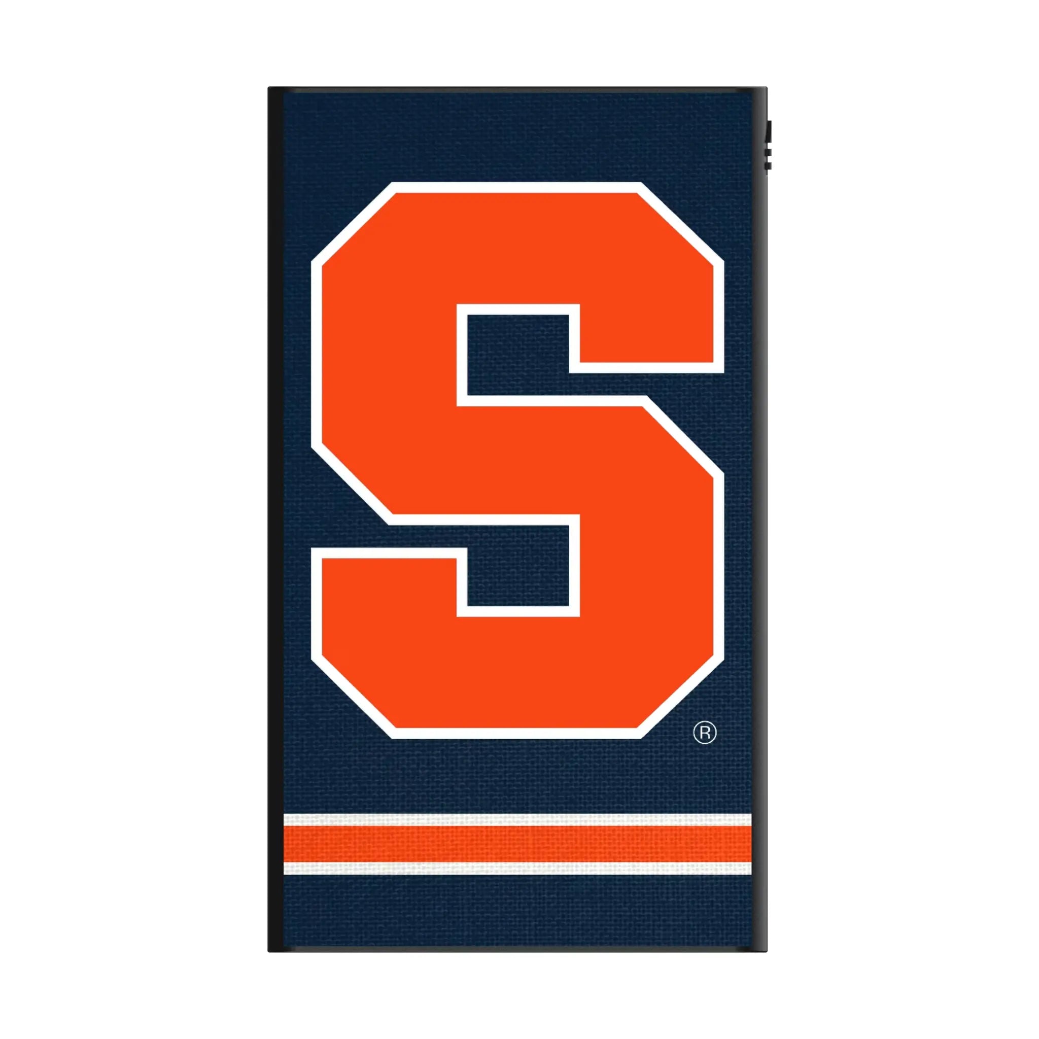Syracuse University Orange Stripe 5000mAh Flat Power Bank