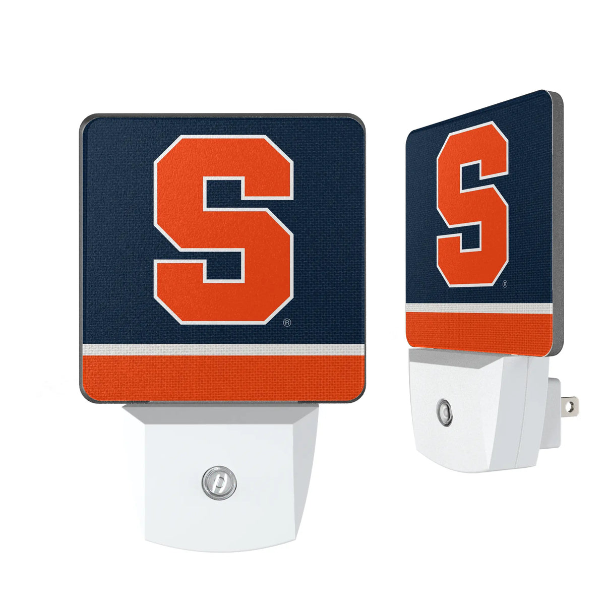 Syracuse University Orange Stripe Night Light 2-Pack