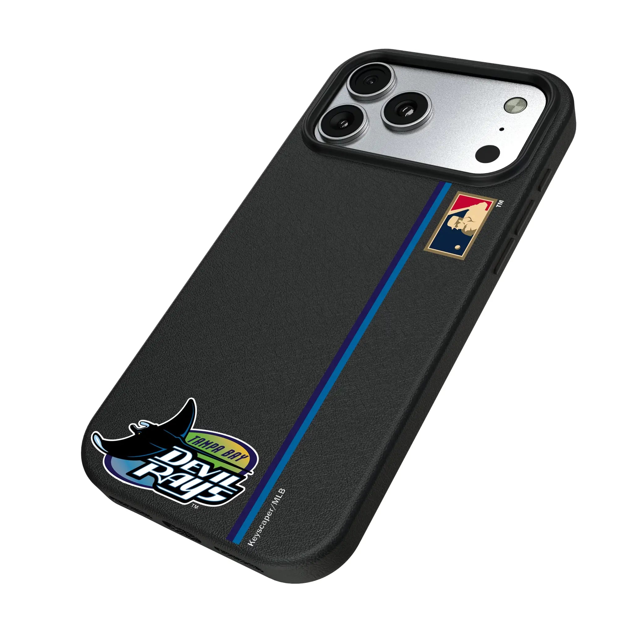 Tampa Bay 1998-2000 - Cooperstown Collection Sidebar iPhone MagSafe Compatible Phone Case for Apple iPhone - Isometric View#Device_iPhone 17 Pro Max