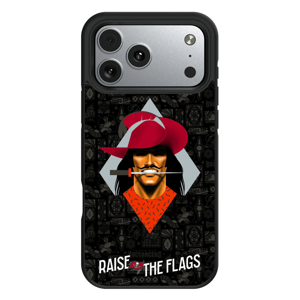 Tampa Bay Buccaneers Deco iPhone Bump Phone Case for Apple iPhone#Device_iPhone 17 Pro Max