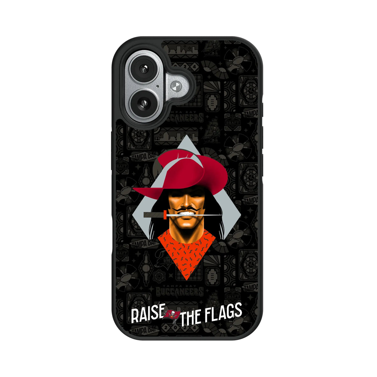 Tampa Bay Buccaneers Deco iPhone Bump Phone Case for Apple iPhone#Device_iPhone 17