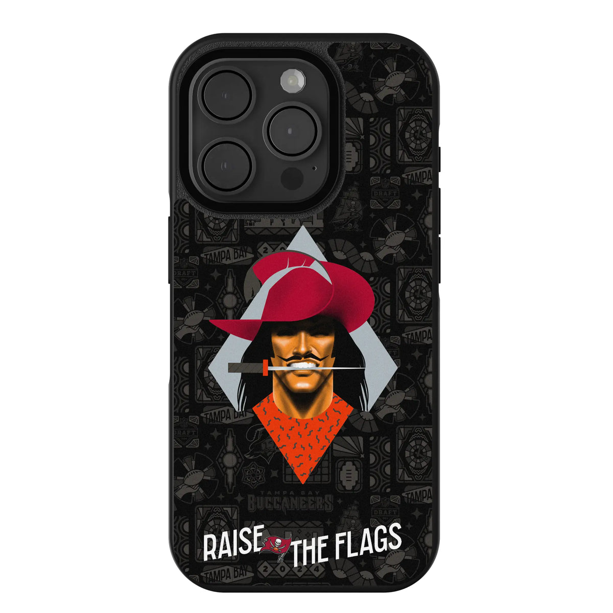 Tampa Bay Buccaneers Deco iPhone Bump Phone Case for Apple iPhone