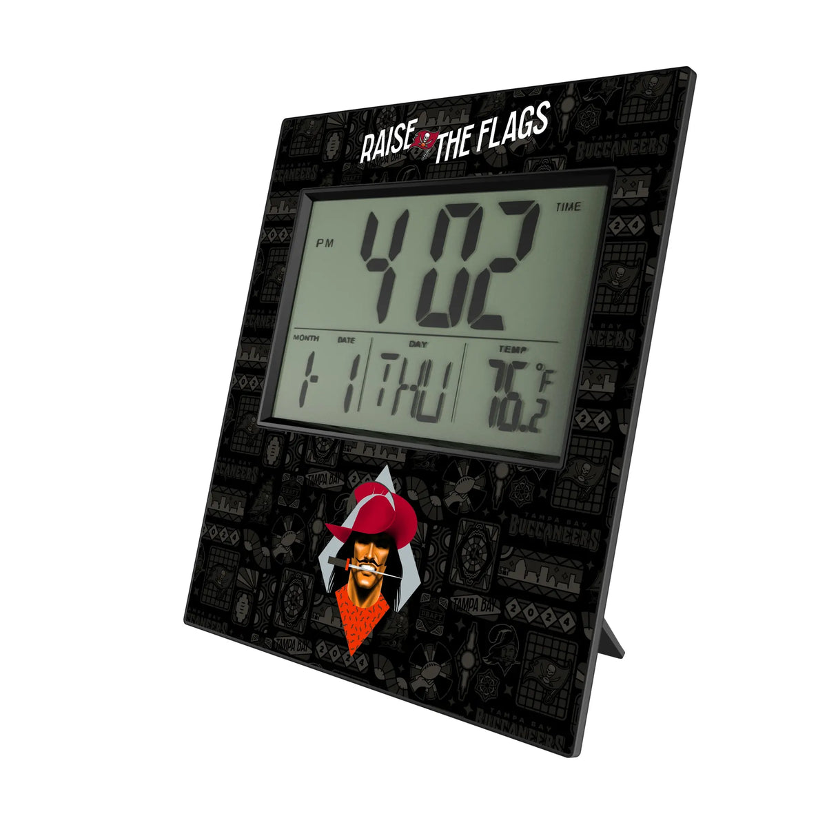 Tampa Bay Buccaneers Deco Wall Clock