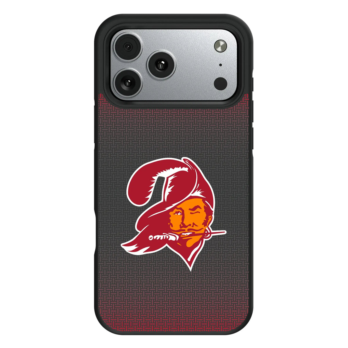 Tampa Bay Buccaneers Historic Collection Linen iPhone Bump Phone Case for Apple iPhone#Device_iPhone 17 Pro Max