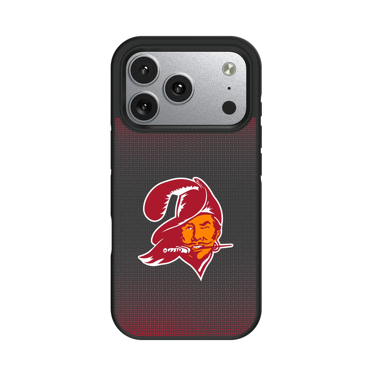 Tampa Bay Buccaneers Historic Collection Linen iPhone Bump Phone Case for Apple iPhone#Device_iPhone 17 Pro
