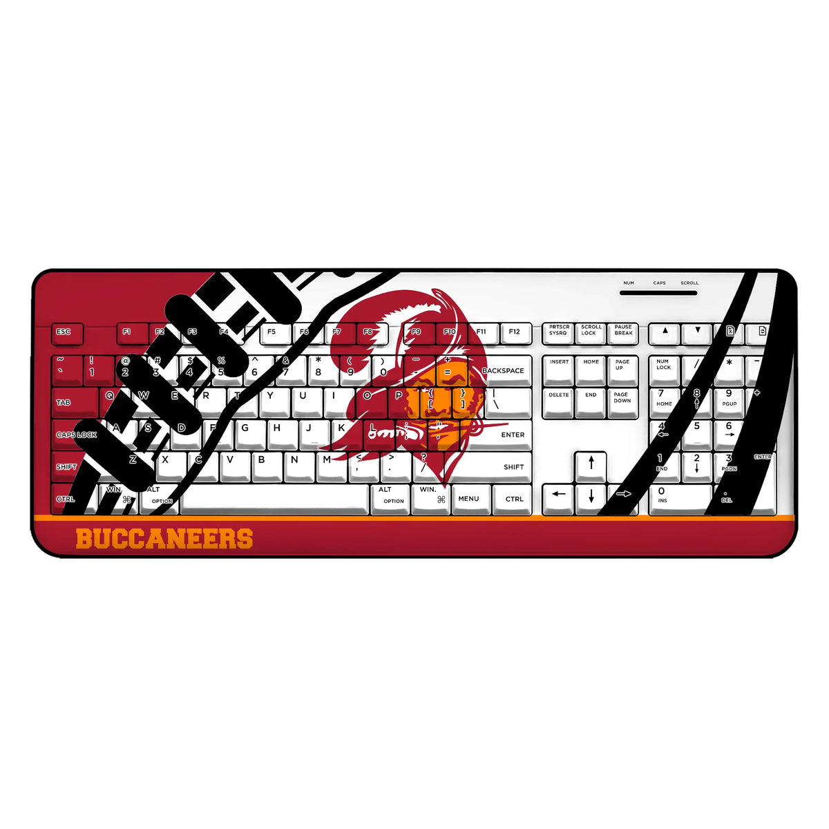 Tampa Bay Buccaneers Historic Collection Passtime Wireless USB Keyboard