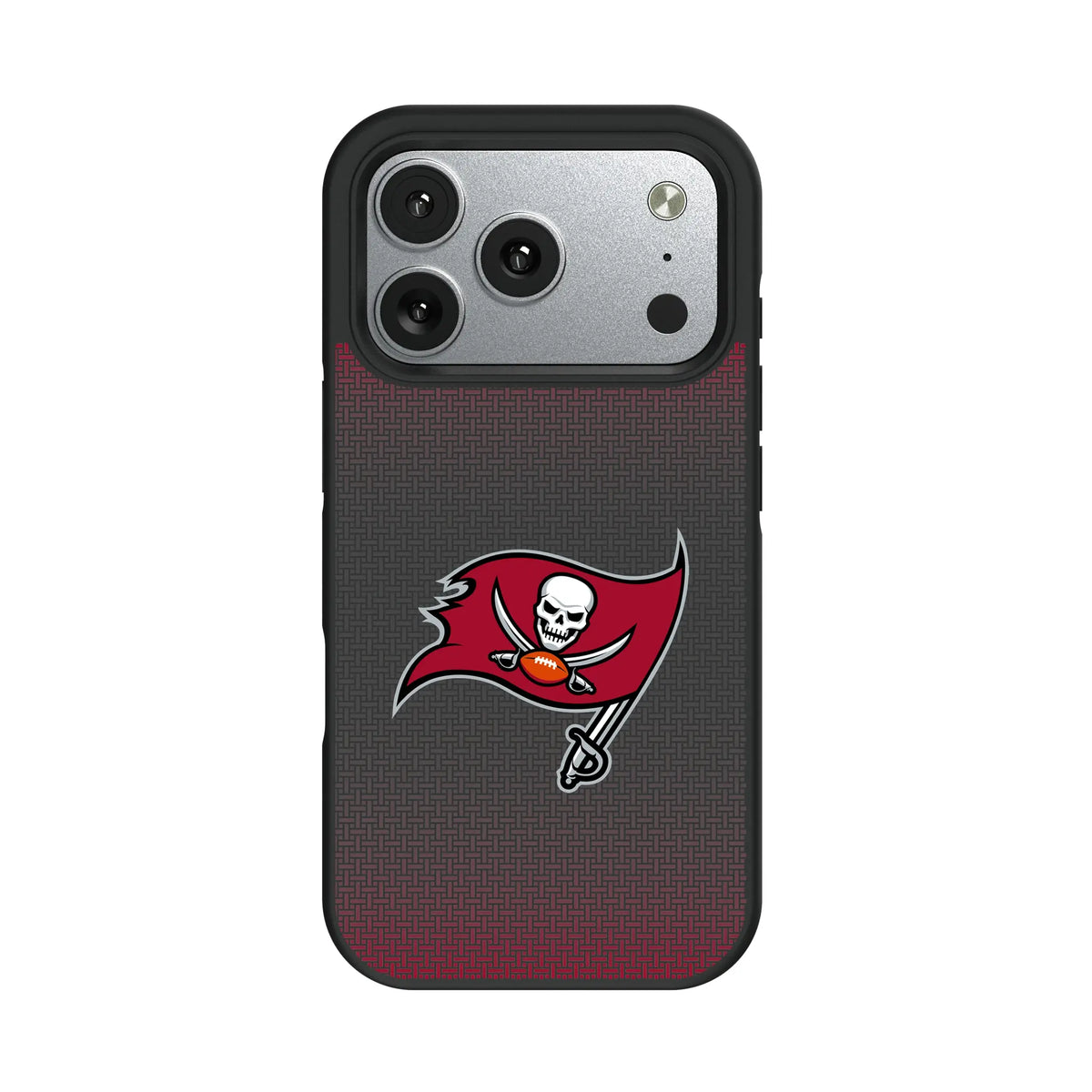 Tampa Bay Buccaneers Linen iPhone Bump Phone Case for Apple iPhone#Device_iPhone 17 Pro