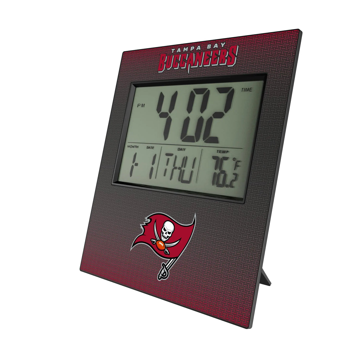 Tampa Bay Buccaneers Linen Wall Clock