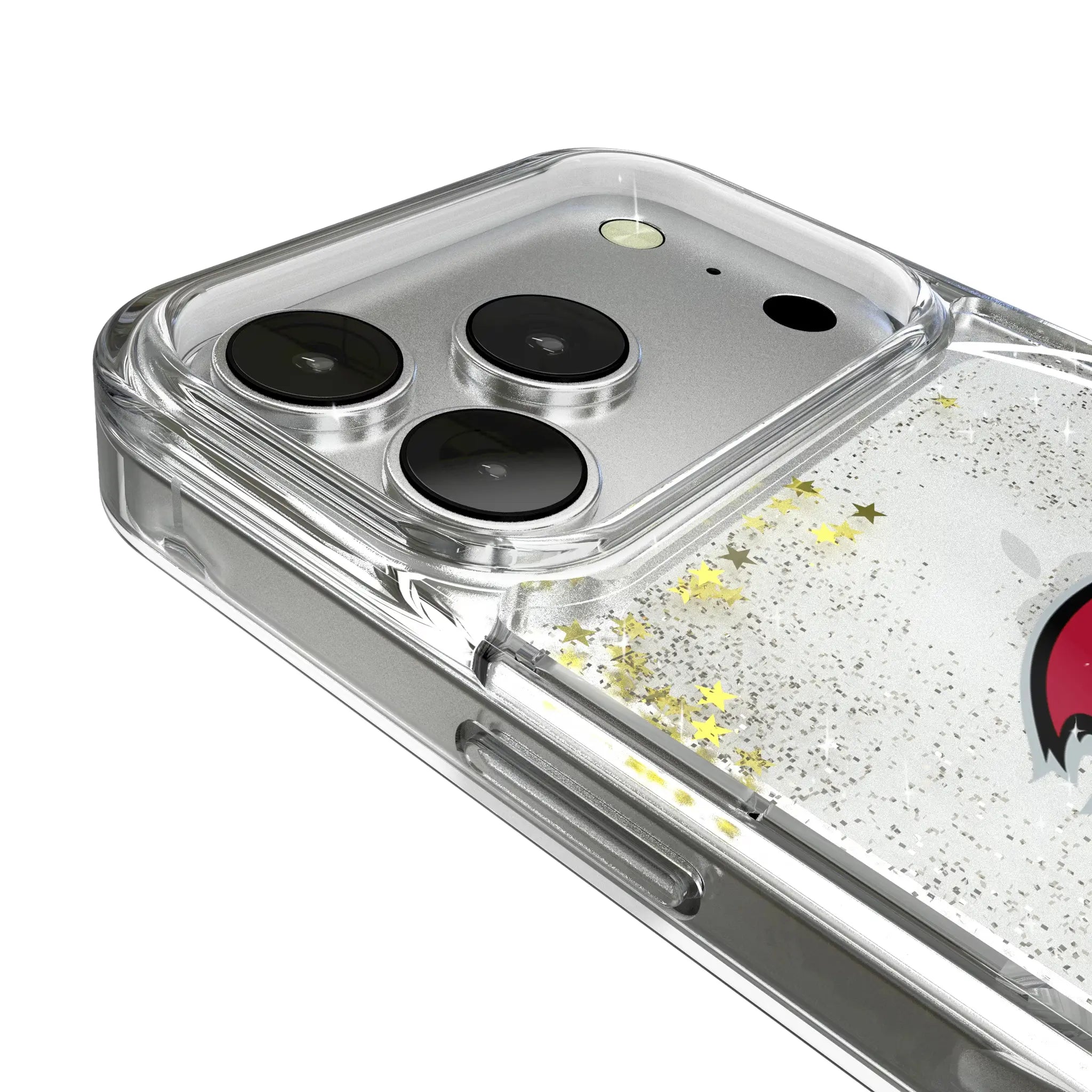 Tampa Bay Buccaneers Personalized Tilt iPhone Glitter Phone Case for Apple iPhone - Detail