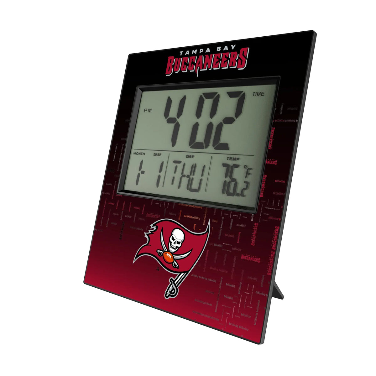 Tampa Bay Buccaneers Quadtile Wall Clock
