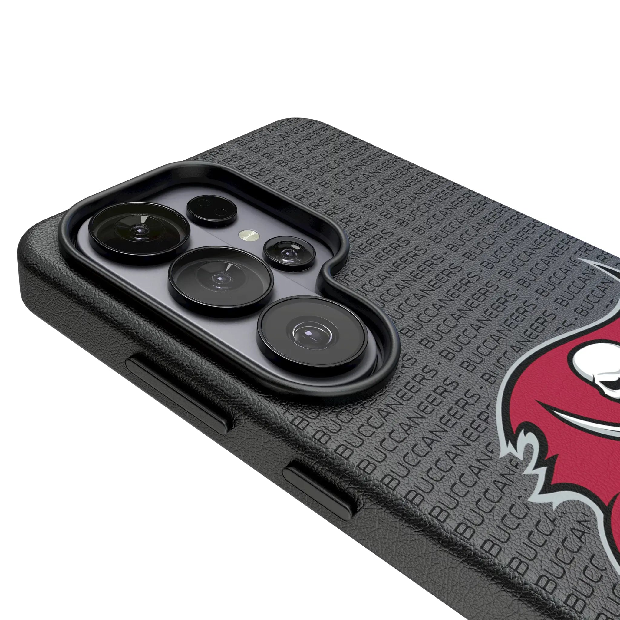 Tampa Bay Buccaneers Text Backdrop Galaxy MagSafe Compatible Phone Case for Samsung Galaxy - Detail#Device_Galaxy S26 Ultra