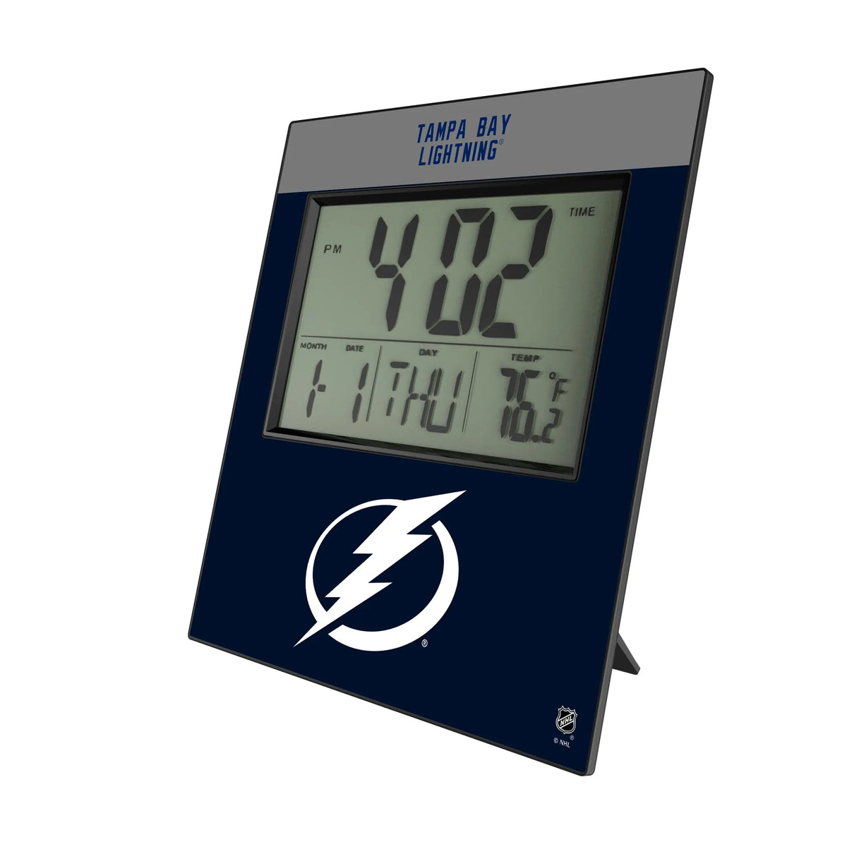 Tampa Bay Lightning Color Block Wall Clock