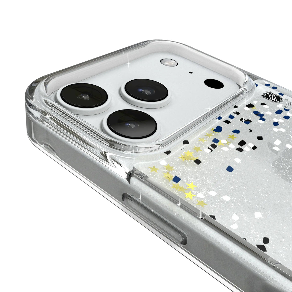 Tampa Bay Lightning Confetti iPhone Glitter Phone Case for Apple iPhone - Detail#Device_iPhone 18 Pro