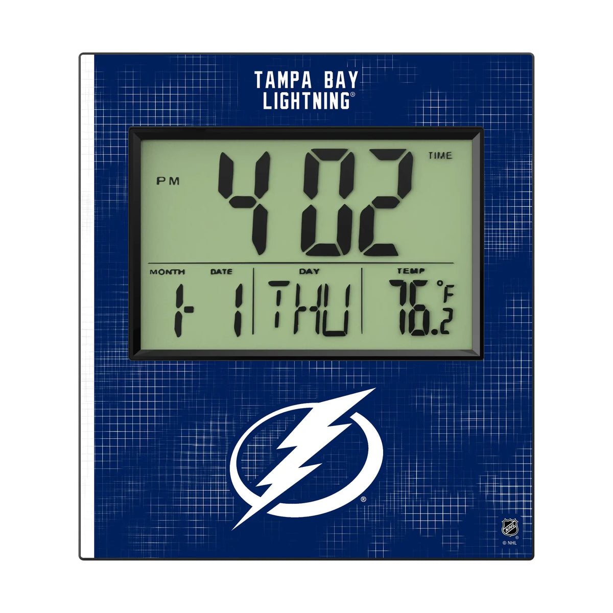 Tampa Bay Lightning Hatch Wall Clock