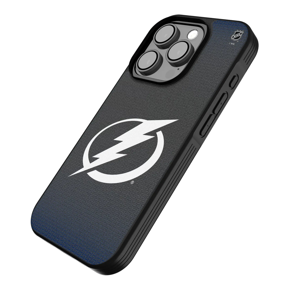 Tampa Bay Lightning Linen iPhone Bump Phone Case for Apple iPhone - Isometric View