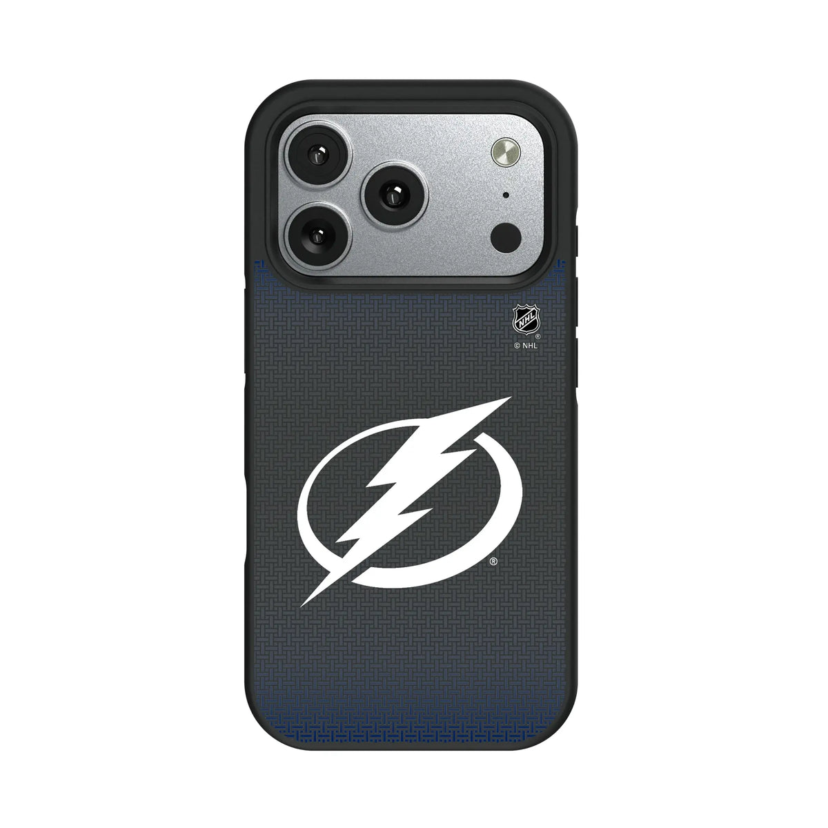 Tampa Bay Lightning Linen iPhone Bump Phone Case for Apple iPhone#Device_iPhone 17 Pro
