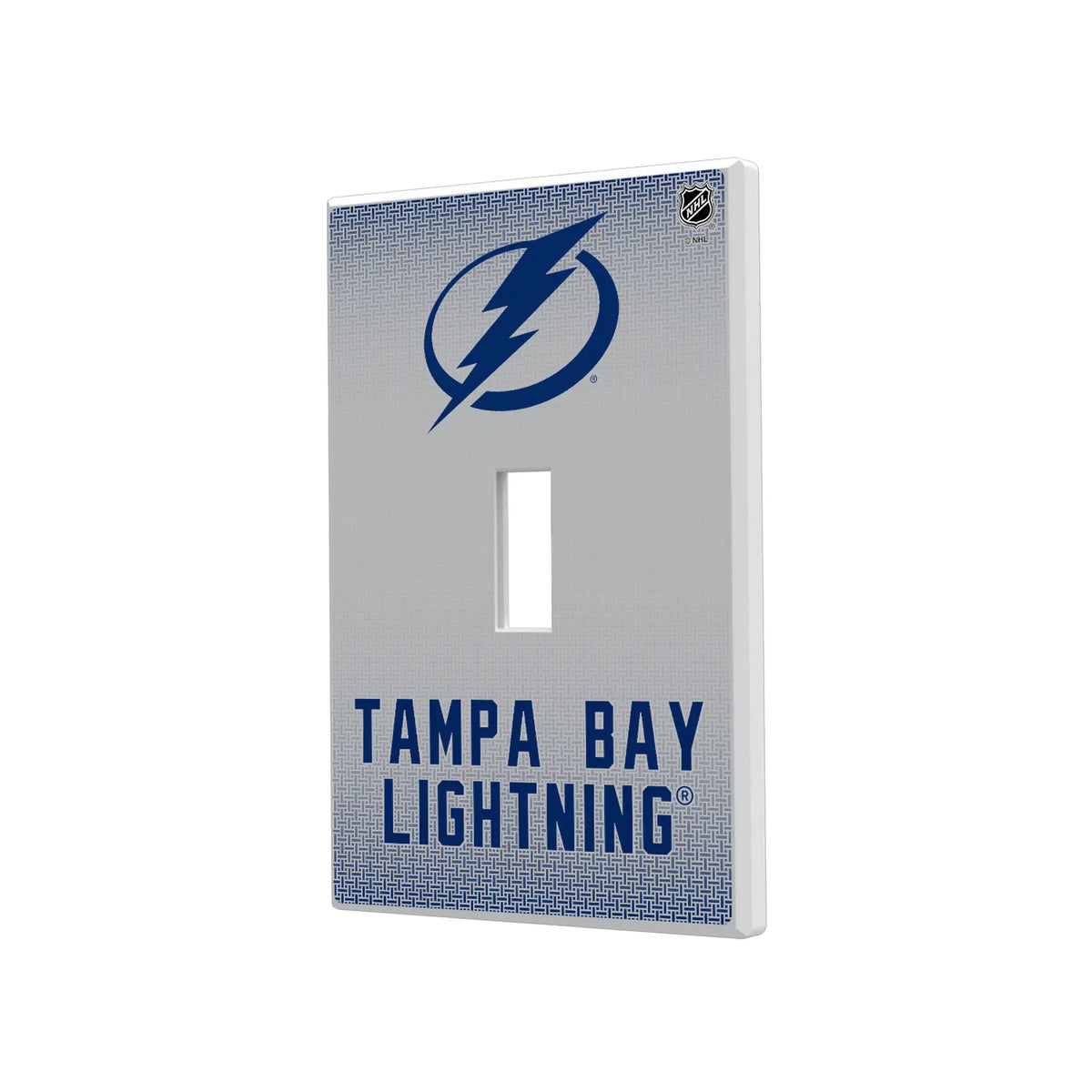 Tampa Bay Lightning Linen Hidden-Screw Light Switch Plate#Style_Single Toggle