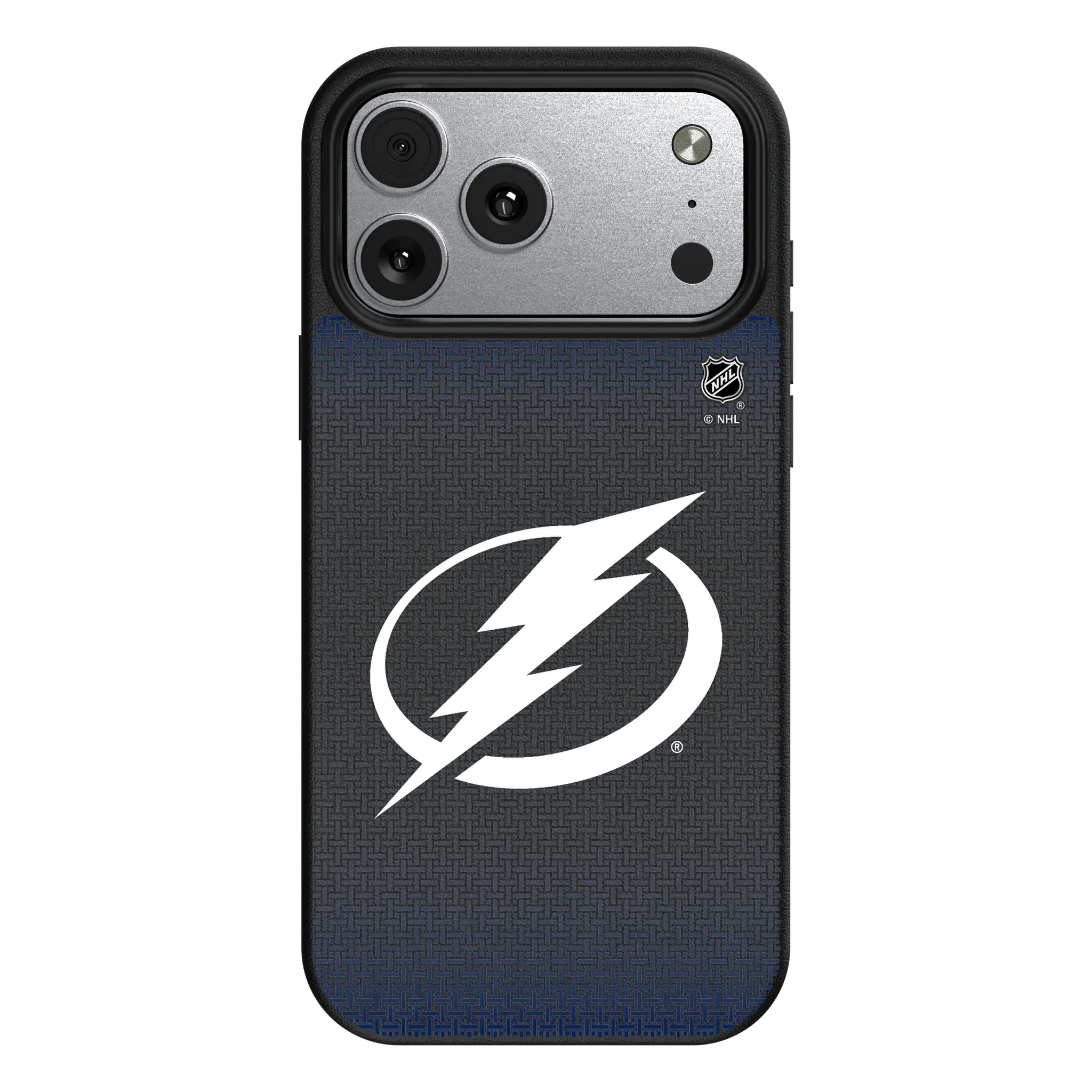 Tampa Bay Lightning Linen iPhone MagSafe Compatible Phone Case for Apple iPhone#Device_iPhone 17 Pro Max