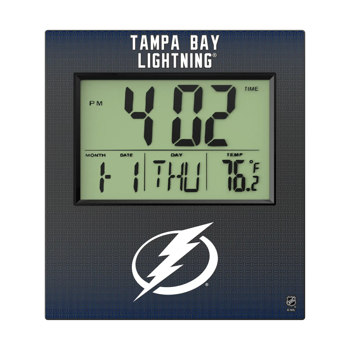 Tampa Bay Lightning Linen Wall Clock