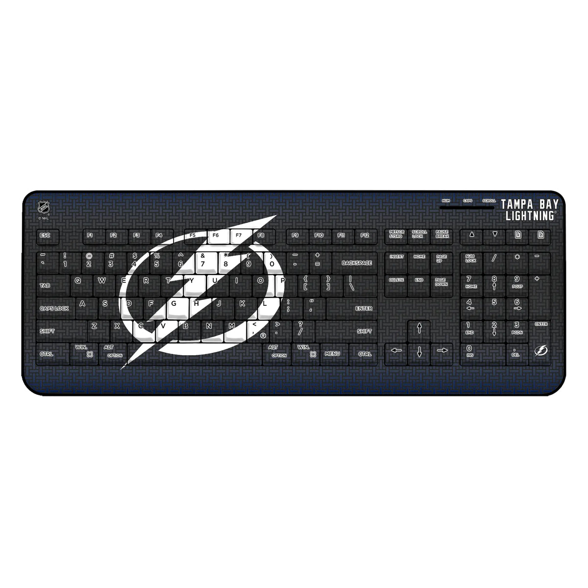 Tampa Bay Lightning Linen Wireless USB Keyboard