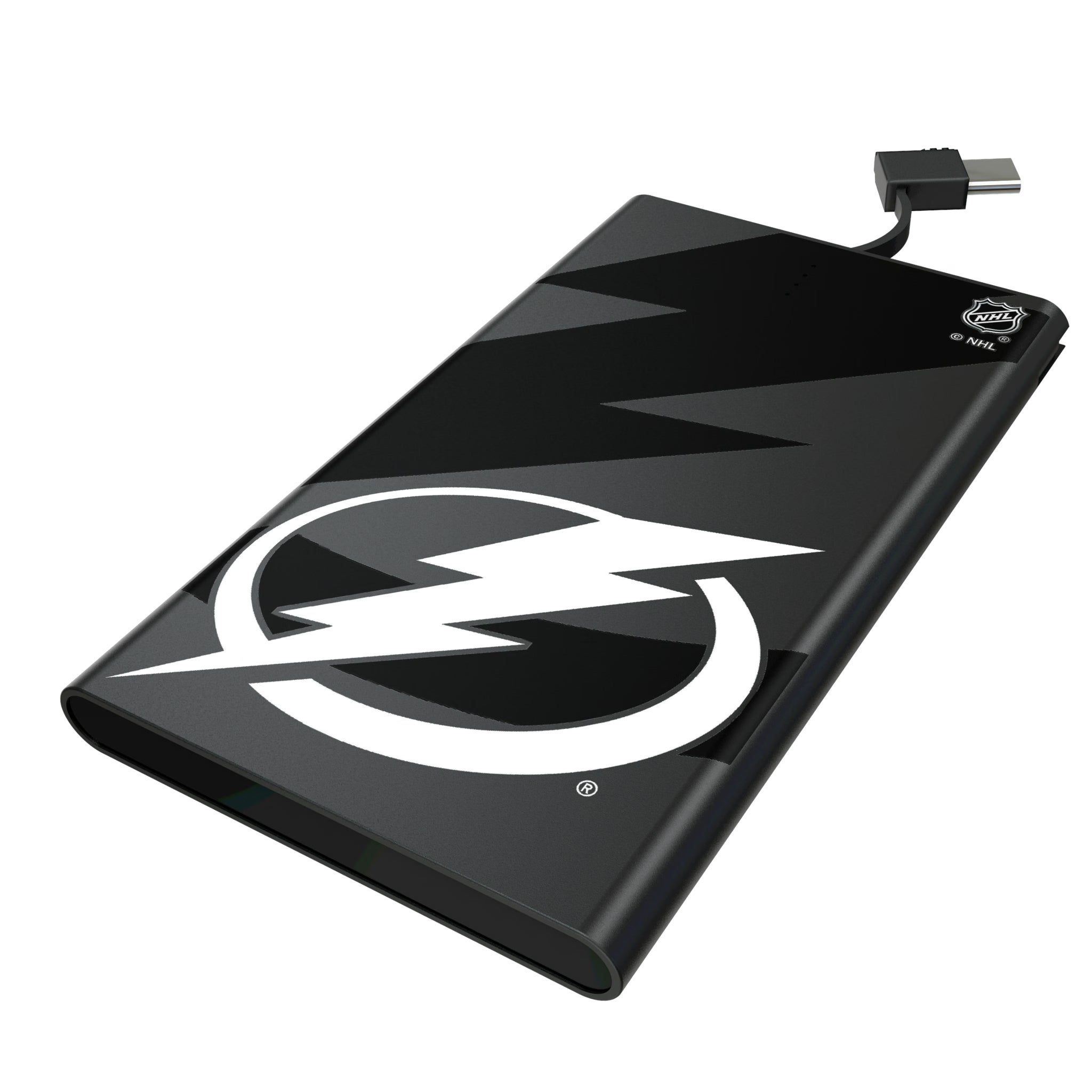 Tampa Bay Lightning Monocolor Tilt 5000mAh Flat Powerbank