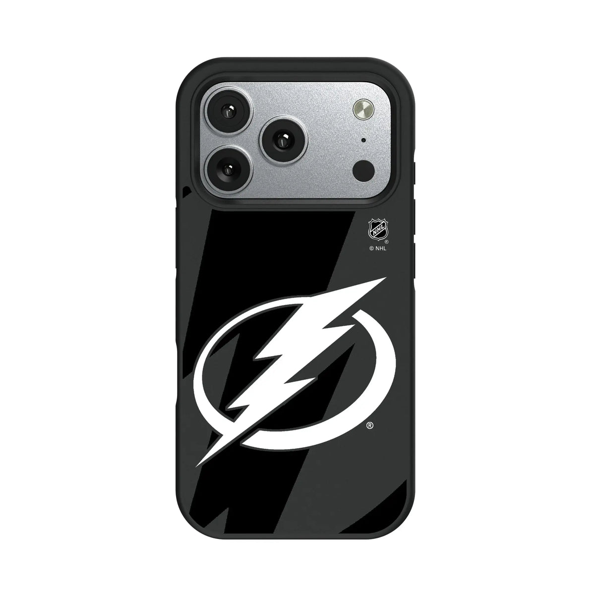 Tampa Bay Lightning Monocolor Tilt iPhone Bump Phone Case for Apple iPhone#Device_iPhone 17 Pro