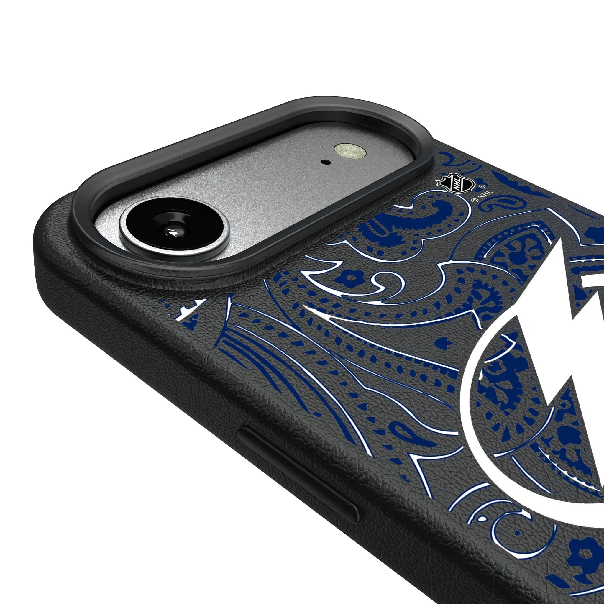 Tampa Bay Lightning Paisley iPhone MagSafe Compatible Phone Case for Apple iPhone - Detail#Device_iPhone Air