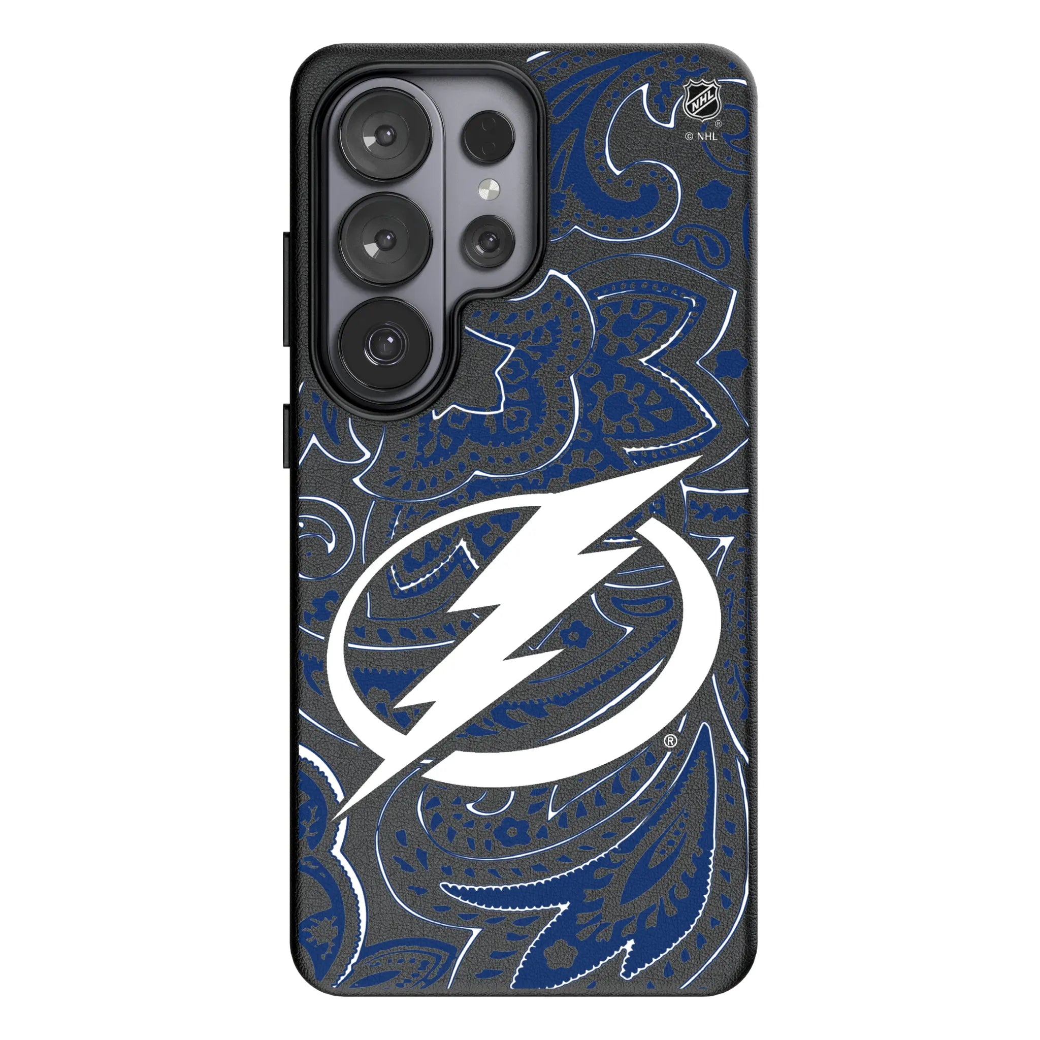 Tampa Bay Lightning Paisley Galaxy MagSafe Compatible Phone Case for Samsung Galaxy#Device_Galaxy S26 Ultra