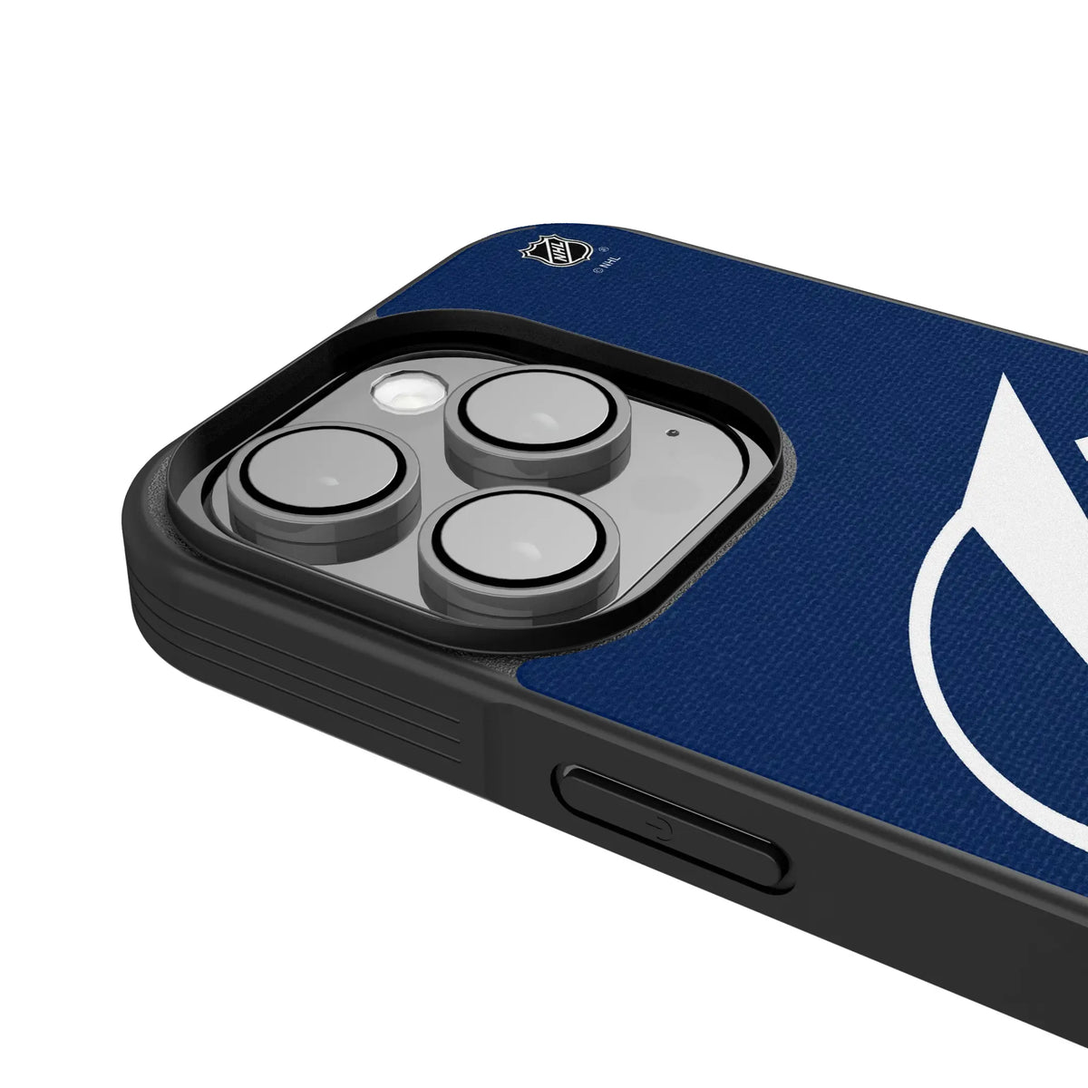 Tampa Bay Lightning Personalized Stripe iPhone Bump Phone Case for Apple iPhone - Detail
