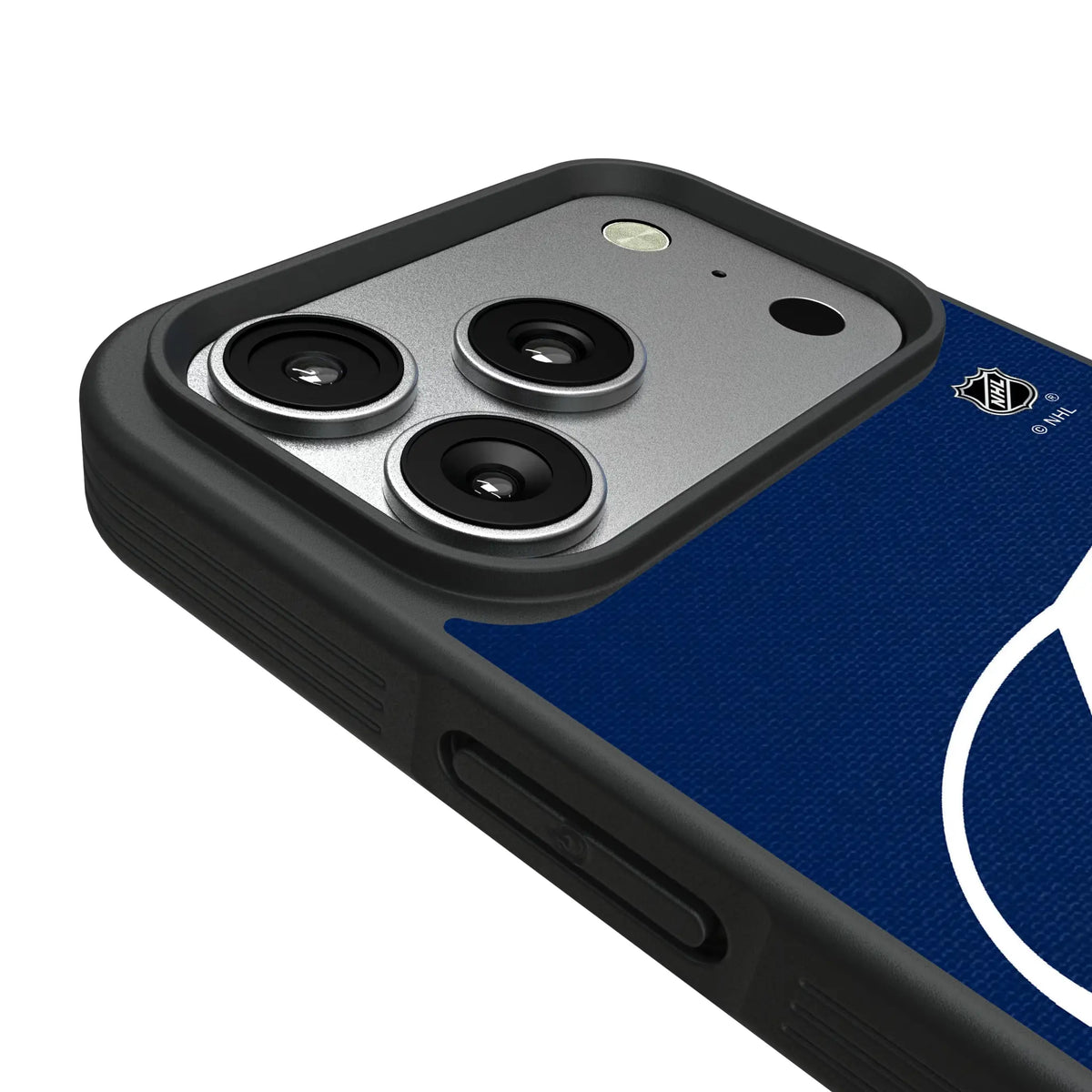 Tampa Bay Lightning Personalized Stripe iPhone Bump Phone Case for Apple iPhone - Detail#Device_iPhone 17 Pro