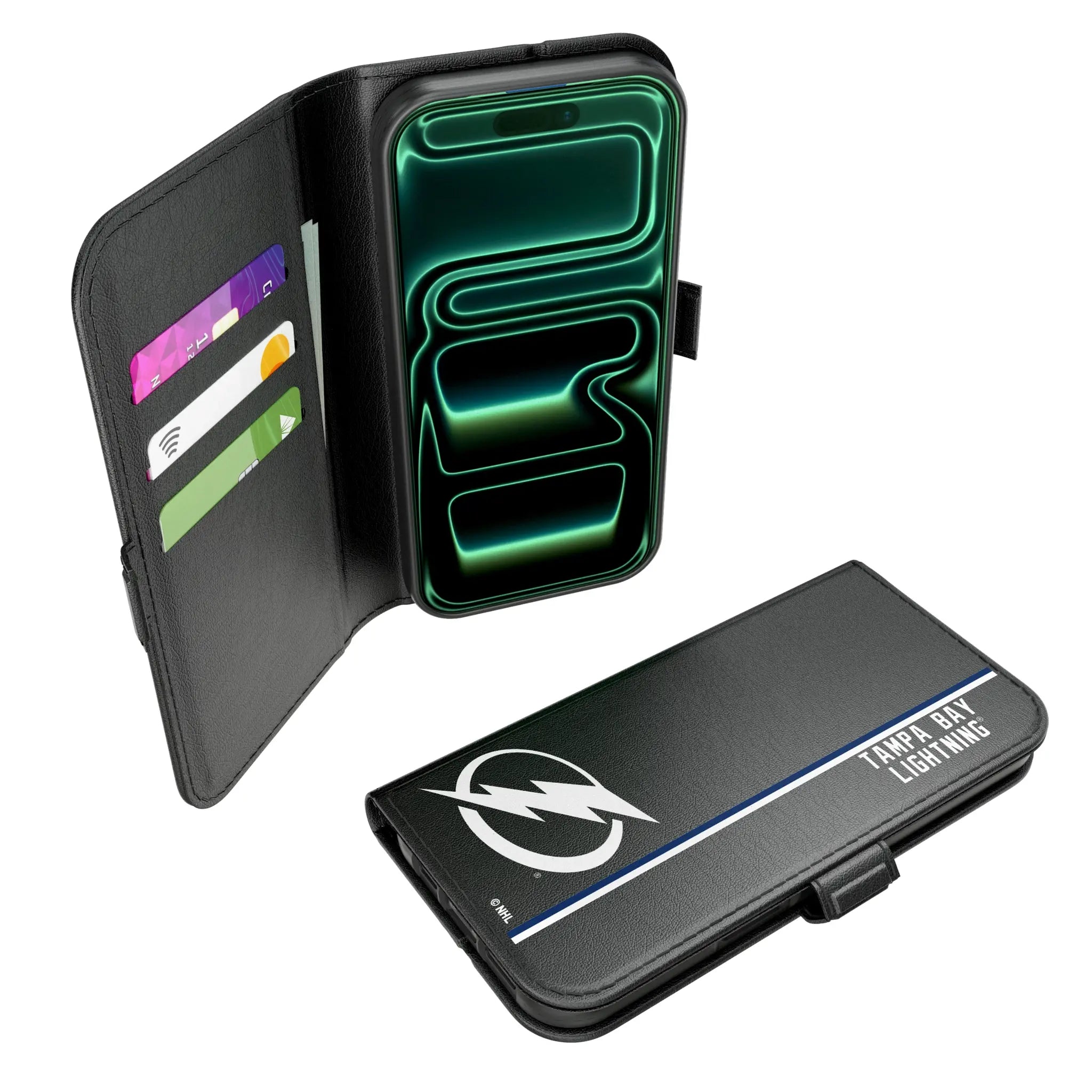 Tampa Bay Lightning Sidebar iPhone Folio Phone Case for Apple iPhone#Device_iPhone 17