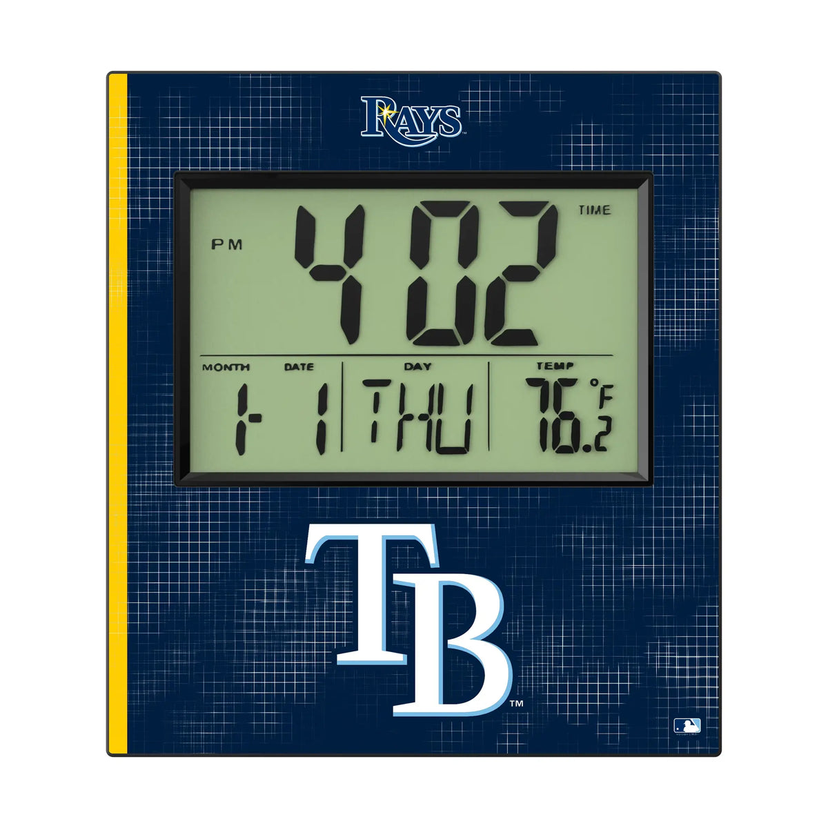 Tampa Bay Rays Hatch Wall Clock