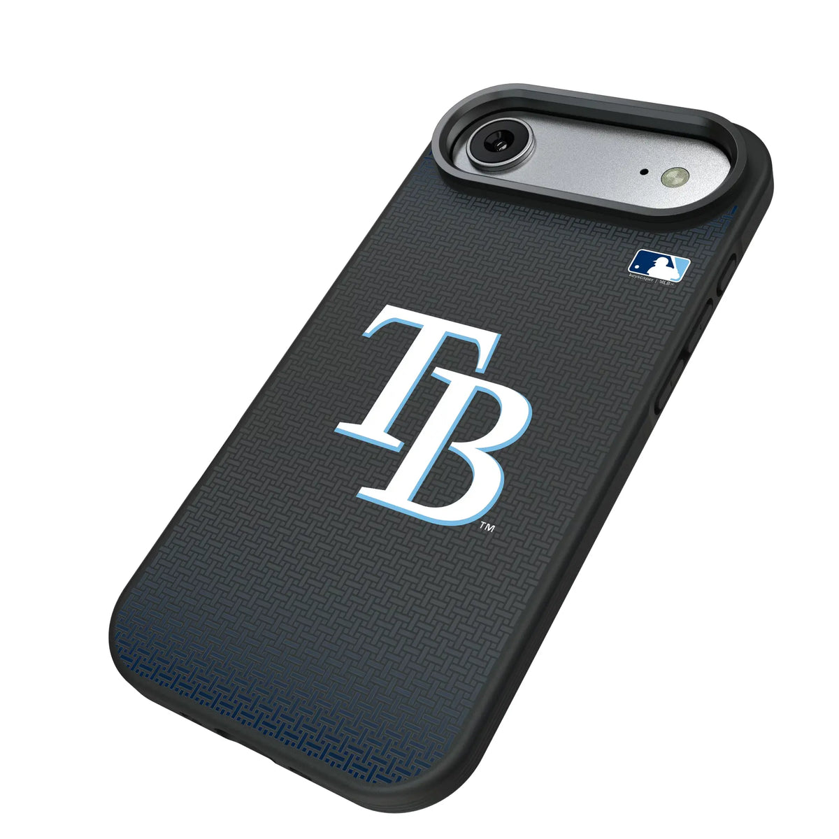 Tampa Bay Rays Linen iPhone Bump Phone Case for Apple iPhone - Isometric View#Device_iPhone Air