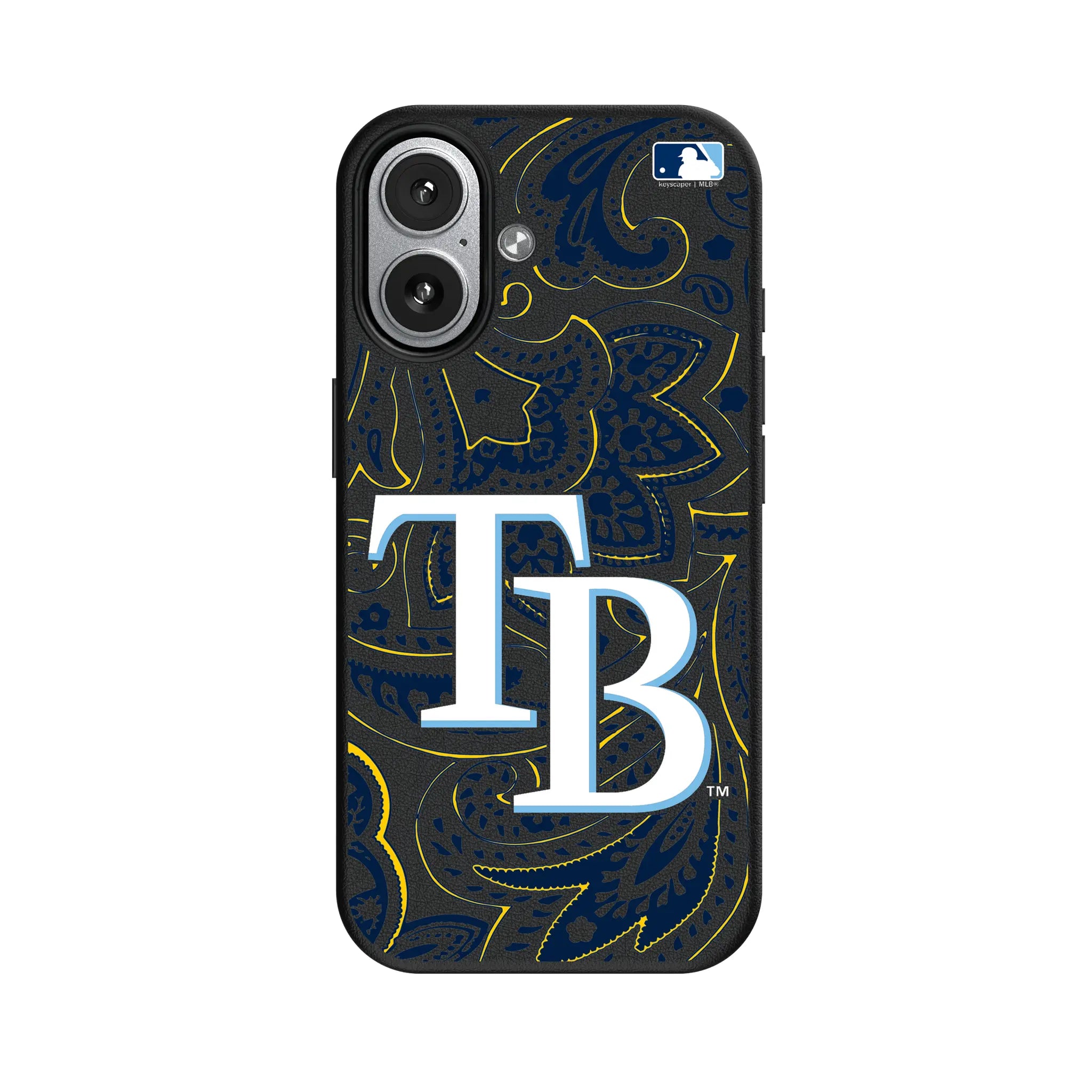 Tampa Bay Rays Paisley iPhone MagSafe Compatible Phone Case for Apple iPhone#Device_iPhone 17