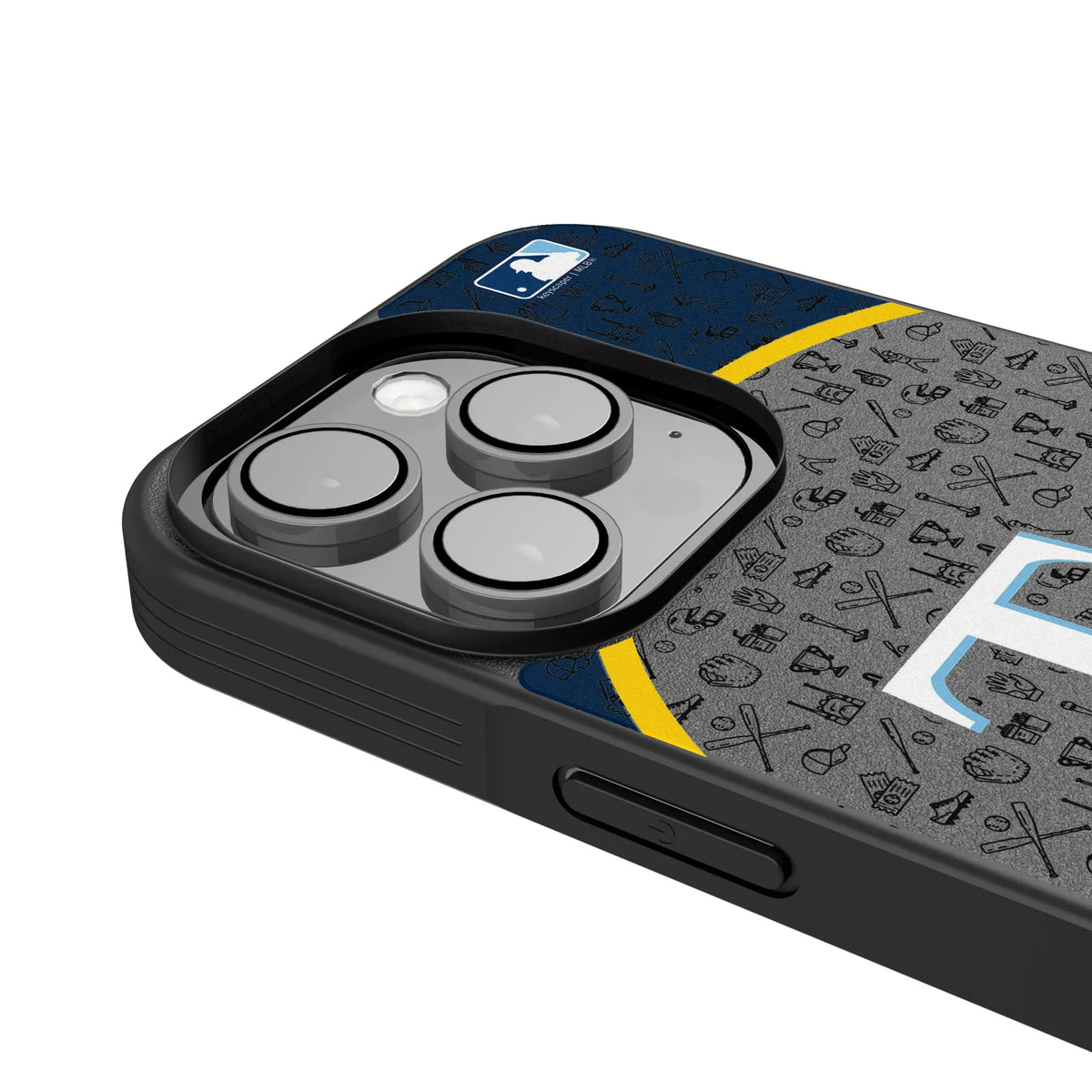 Tampa Bay Rays Personalized Circle iPhone Bump Phone Case for Apple iPhone - Detail