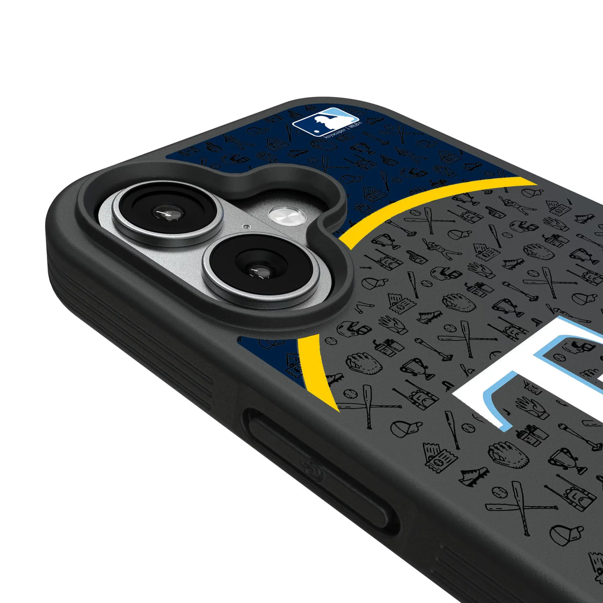 Tampa Bay Rays Personalized Circle iPhone Bump Phone Case for Apple iPhone - Detail#Device_iPhone 17