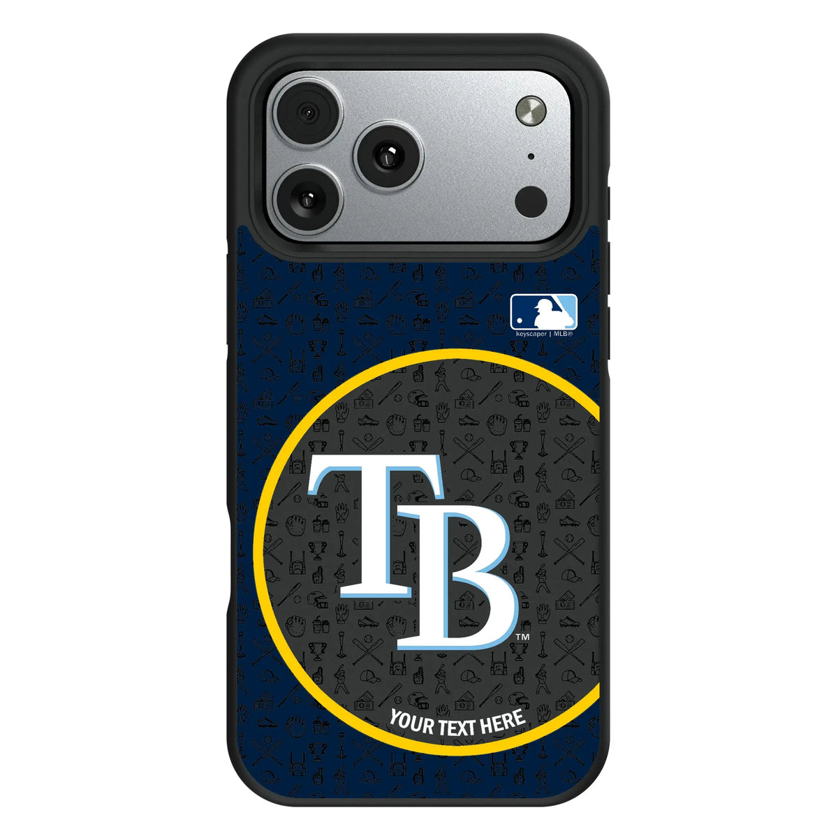 Tampa Bay Rays Personalized Circle iPhone Bump Phone Case for Apple iPhone#Device_iPhone 17 Pro Max