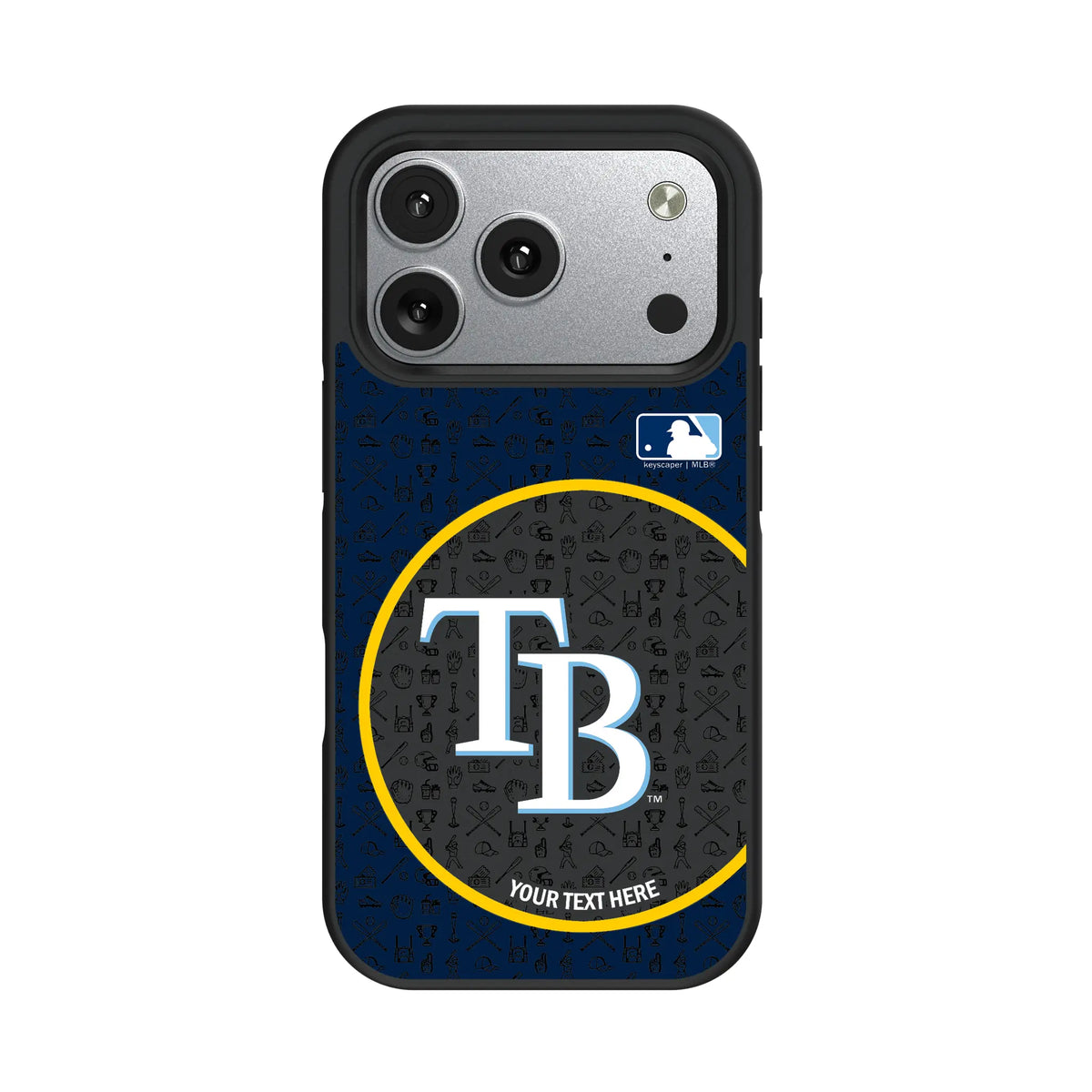 Tampa Bay Rays Personalized Circle iPhone Bump Phone Case for Apple iPhone#Device_iPhone 17 Pro