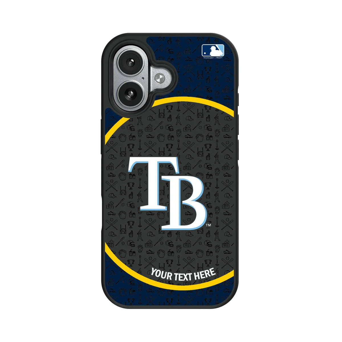 Tampa Bay Rays Personalized Circle iPhone Bump Phone Case for Apple iPhone#Device_iPhone 17