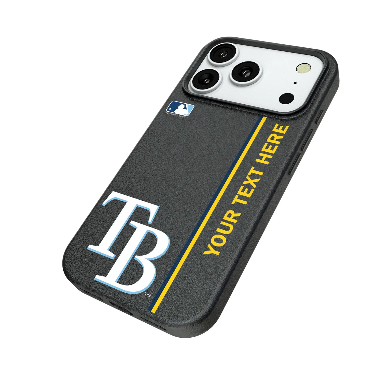 Tampa Bay Rays Personalized Sidebard iPhone MagSafe Compatible Phone Case for Apple iPhone - Isometric View#Device_iPhone 18 Pro