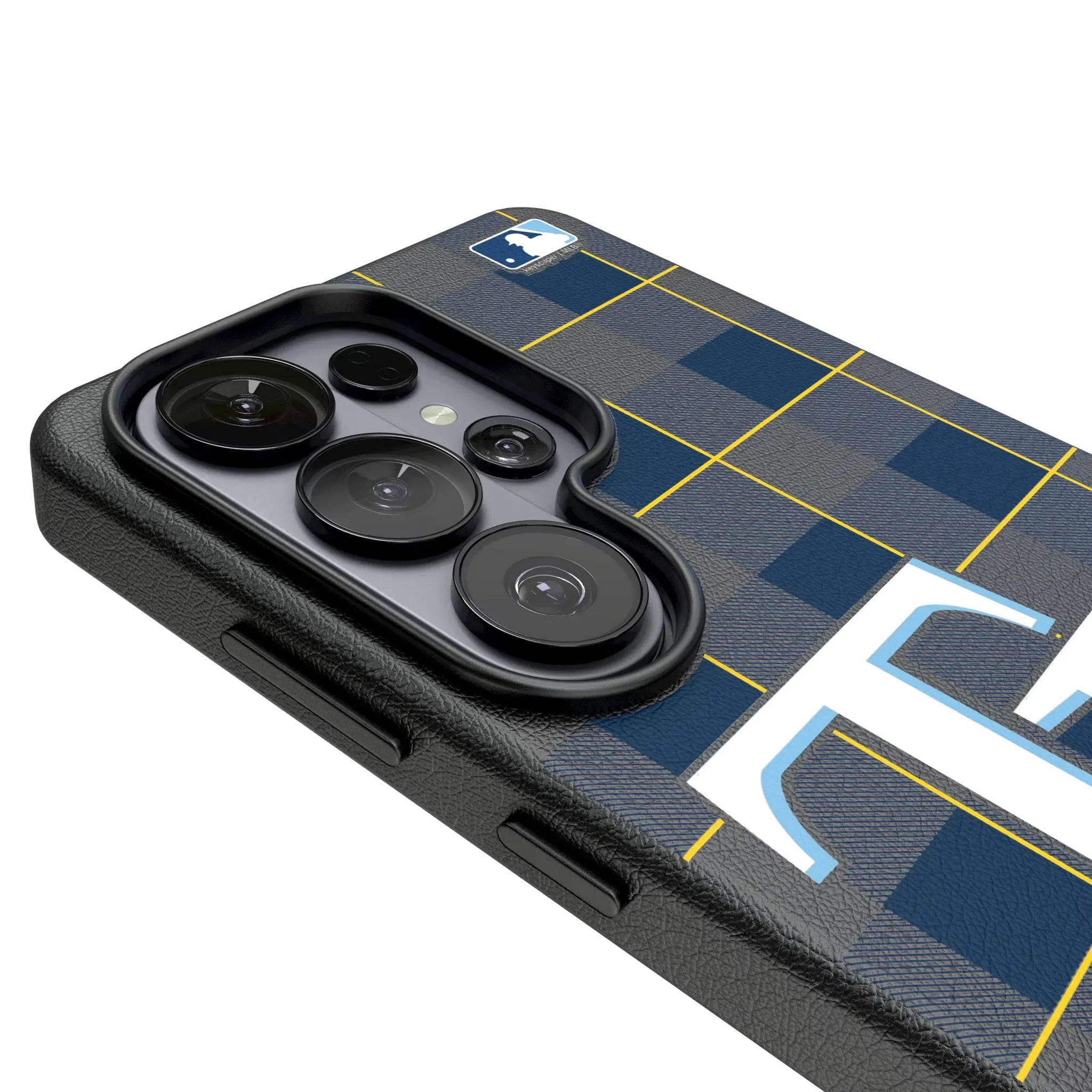 Tampa Bay Rays Plaid Galaxy MagSafe Compatible Phone Case for Samsung Galaxy - Detail#Device_Galaxy S26 Ultra