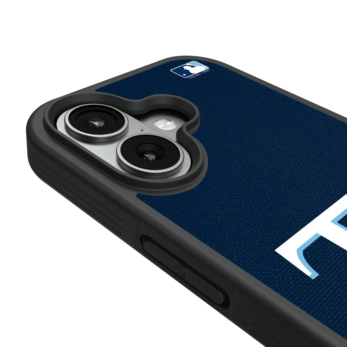 Tampa Bay Rays Solid iPhone Bump Phone Case for Apple iPhone - Detail#Device_iPhone 17